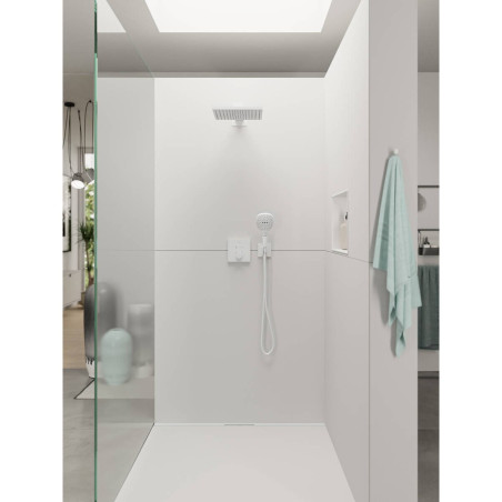 Dušas galva HANSGROHE Raindance Select E 120 3 strūkla Ecosmart, Matt White, 26520700