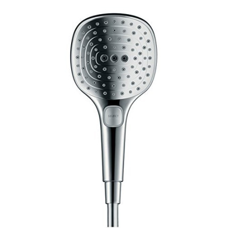 Dušo galvutė HANSGROHE Raindance Select E 120 3 jet Ecosmart, Šlifuota bronza, 26520140