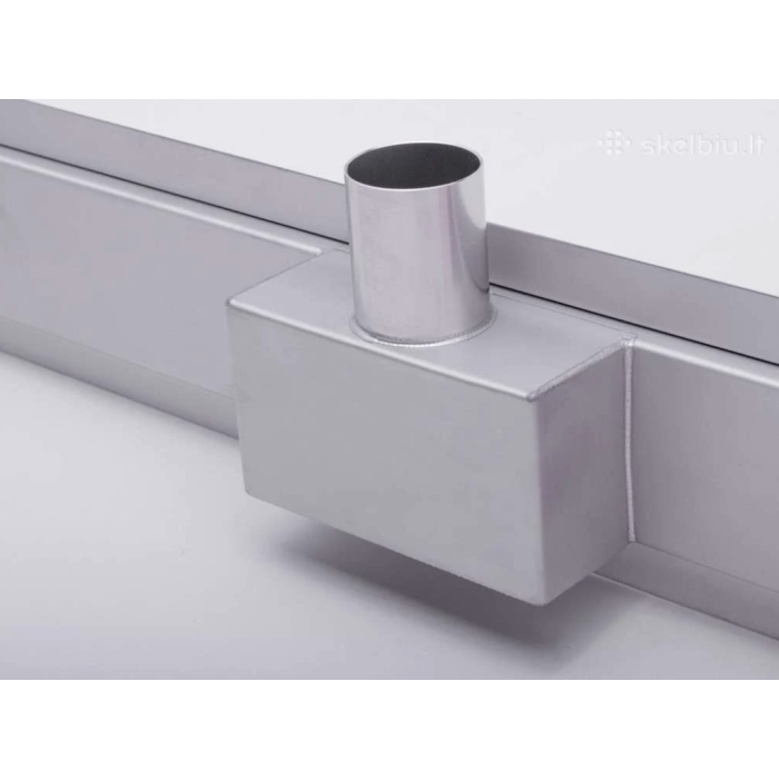 Gutter with black glass (Choice of different lengths)