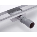 Musta klaasiga vihmaveerenn (Valik erineva pikkusega)