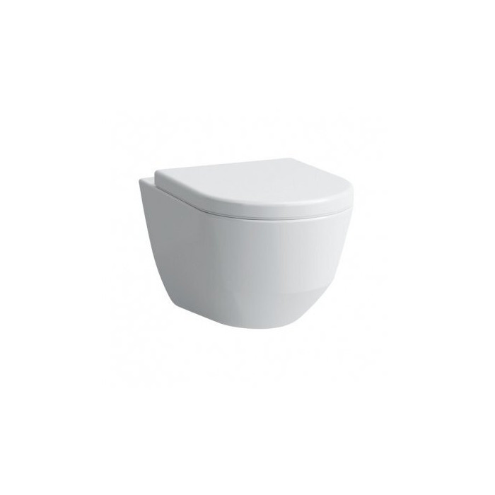 Suspended toilet LAUFEN Pro Rimless with thick Slowclose lid