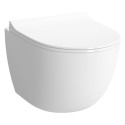 Pre-wall GROHE Rapid SL frame with chrome button from toilets VITRA Sento Rimless