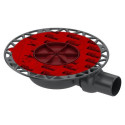 Рампа горизонтальная TECEdrainpoint S 112 с «сухим» сифоном, ультраплоская, с «системой герметизации» универсальной фланчей