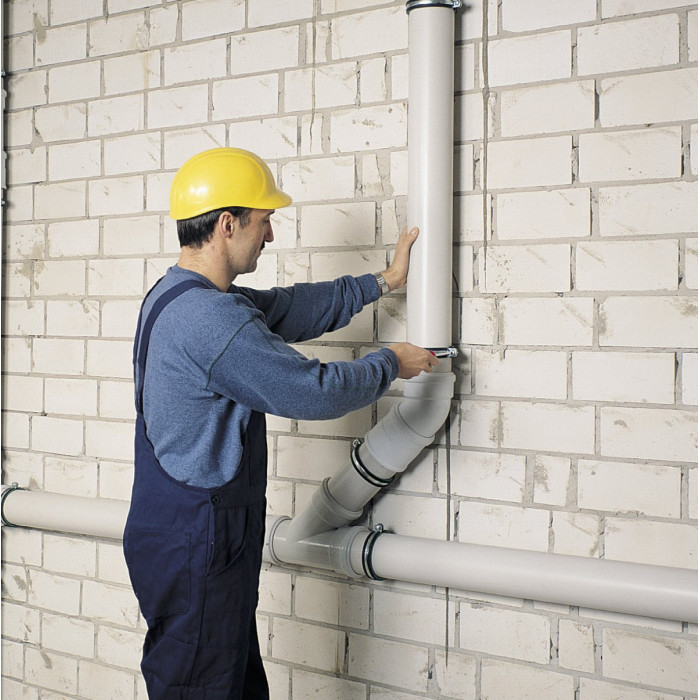 Small-noise internal sewage pipe WAVIN AS+ 50 x 500 mm