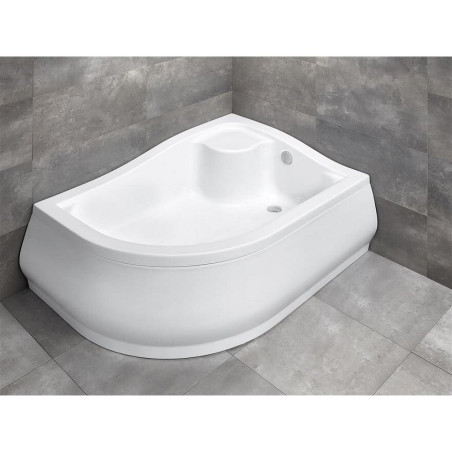 Deep non-standard shower tray RADAWAY Corfu E, right