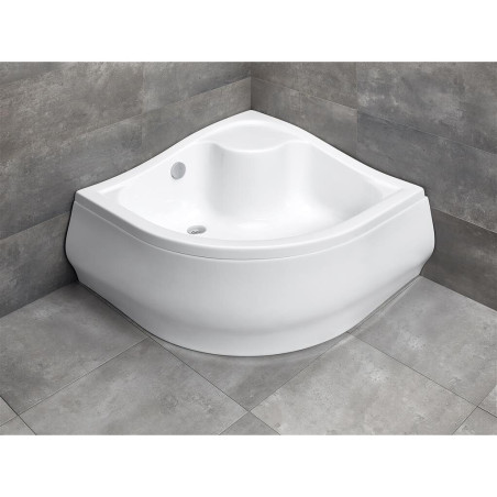 Deep semi-standard shower tray RADAWAY Corfu A (Choice of different sizes)