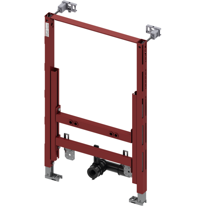 Seina sisse universaalne bideeraam TECEprofil 820 mm koos kinnitustega