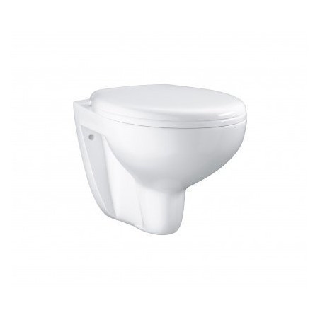 Пристенная рама для унитаза GROHE Rapid SL 5 в 1 + подвесной унитаз GROHE Bau Ceramic Rimless с плавно закрывающейся крышкой