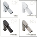 Pre-wall shower system BUGNATESE Kobuk with shower head from hand showers (Choice of different colors)