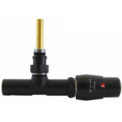 Campic thermostatte VARIO TERM Unico sets with joints are full finish, black-matte