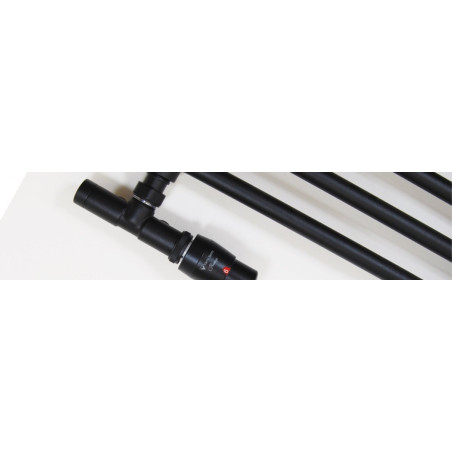 Campic thermostatte VARIO TERM Unico sets with joints are full finish, black-matte