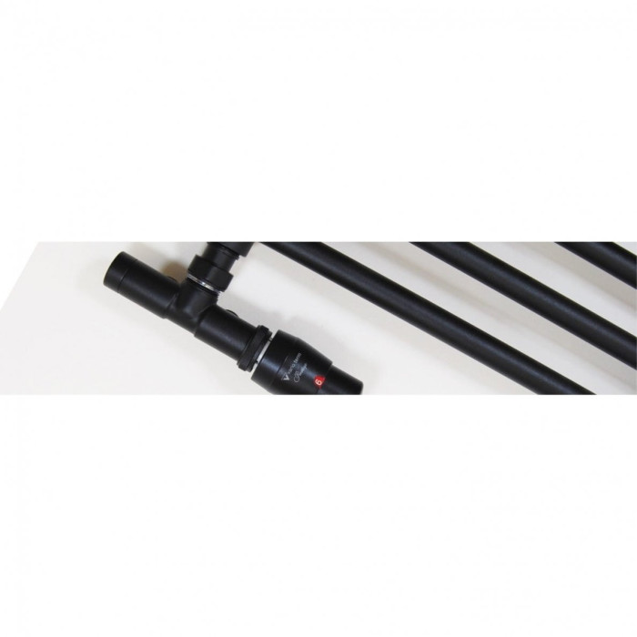 Campic termostaadiga VARIO TERM Unico komplektid liigenditega on täisviimistlusega, valged