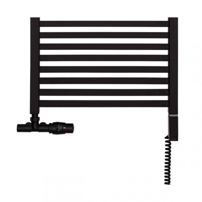 Campic termostats VARIO TERM Unico komplekti ar savienojumiem ir ar pilnu apdari, balti