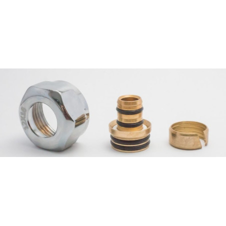 Euroconus (euro nut) VARIO TERM 16 x 2.0 - 3/4", chrome plated