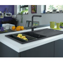 Мойка из керамогранита (гранит) FRANKE URBAN UBG 611-100, белый