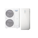 J latest generation heat pump air - water 9 kW PANASONIC T-CAP with integrated 185 l boiler, three-phase