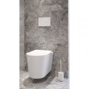 Pre-wall GROHE Rapid SL frame with chrome buttons from the folded Infinitio Compact Rimless