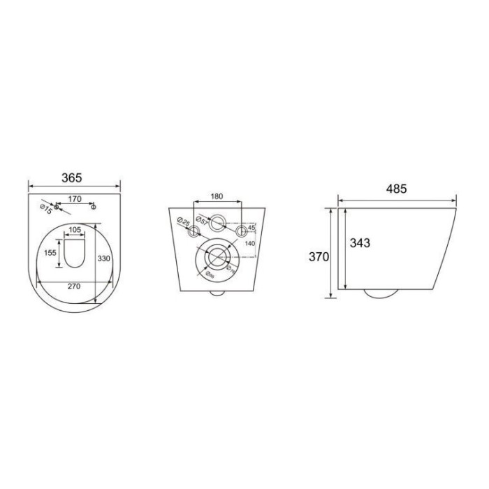 Подстежная рама GROHE Rapid SL комплекты 4 в 1 с белой кнопкой унитаза SAT Infinitio Compact Rimless