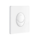 Apakšsienas GROHE Rapid SL rāmju komplekti 4 pret 1 ar baltās pogas tualeti SAT Infinitio Compact Rimless