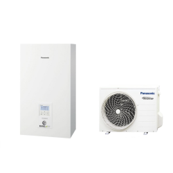 J viimase põlvkonna soojuspumba õhk - vesi 5 kW PANASONIC, ükssarvik