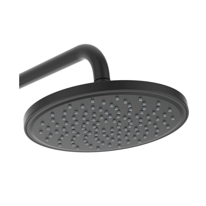 Seina sisse paigaldatav dušisüsteem IDEAL STANDARD Ceratherm 100, must matt, BD193XG