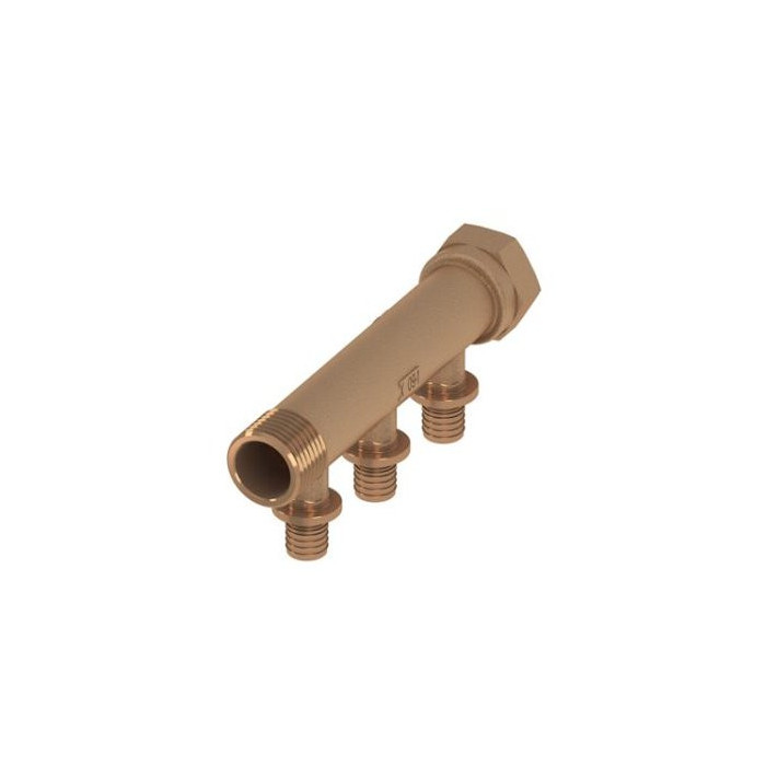 TECE flex pronksist 3-haruline x 16 veekollektor