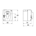 Привод для клапана мешалки LK ARMATUR LK 950 24 В, 5 Нм