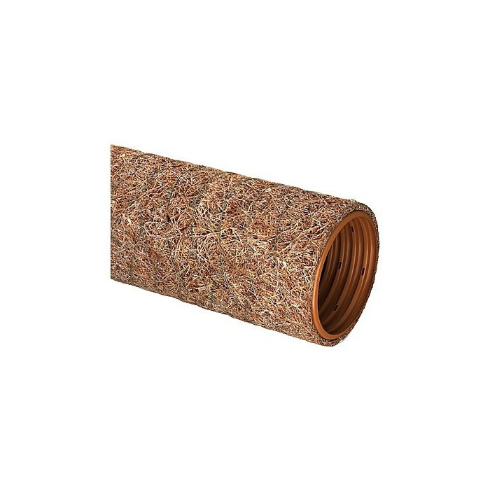 Drenajo vamzdis su kokoso plaučių filtru WAVIN 180 / 200 mm (40 m)