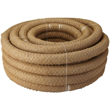 Drenajo caurule ar kokosriekstu plaušu filtru WAVIN 91 /100 mm (50 m)