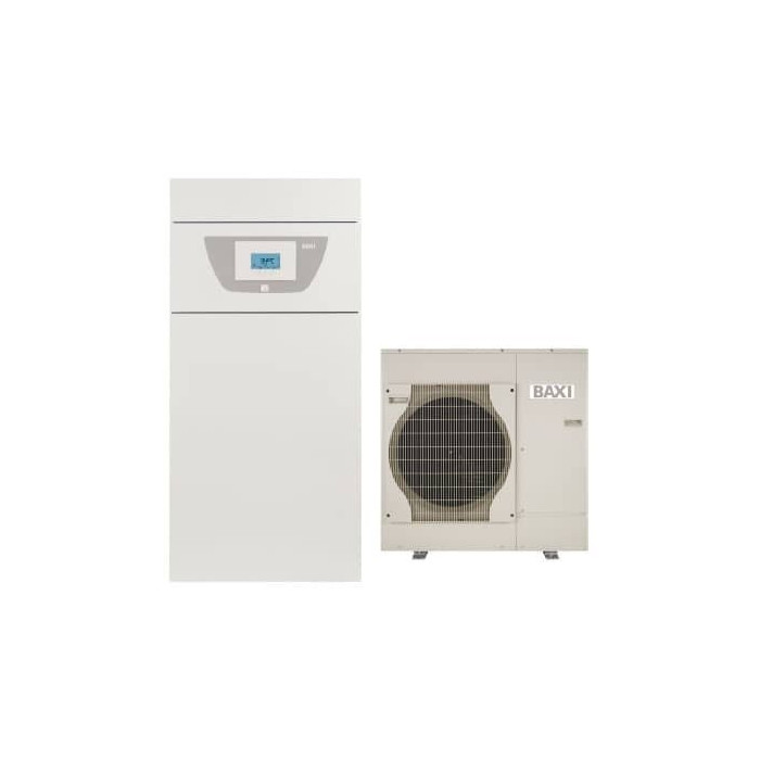 Насос воздух - вода Shilumos 11 кВт BAXI PBS-i 11 MR E FS2 со встроенным котлом 180 л, однофазный