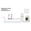 Õhksoojuspump - vesi 11 kW BAXI PBS-i 11 TR E FS2 integreeritud 180 l boileriga, kolmefaasiline