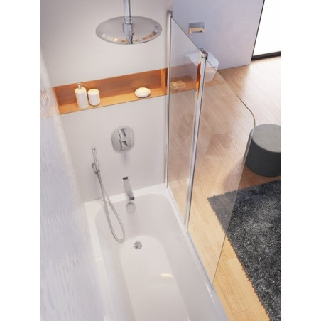Two-piece hinged bath wall RAVAK CVS2