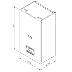 Elektriskais katls PROTHERM Raja 18 KE