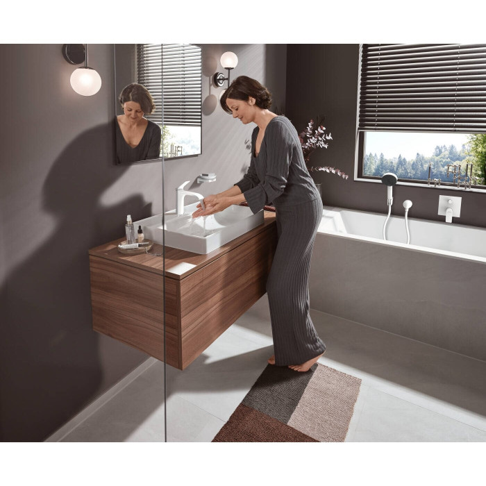 Izlietnes jaucējkrāns ar apakšējo vārstu HANSGROHE Vivenis 110, 75020700