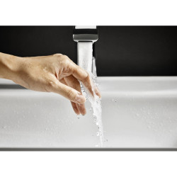 Pre-wall faucet for washbasin HANSGROHE Vivenis chrome plated 19.2 cm, 75050000