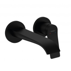 Pre-wall faucet for washbasin HANSGROHE Vivenis black-matte 19.2 cm, 75050670