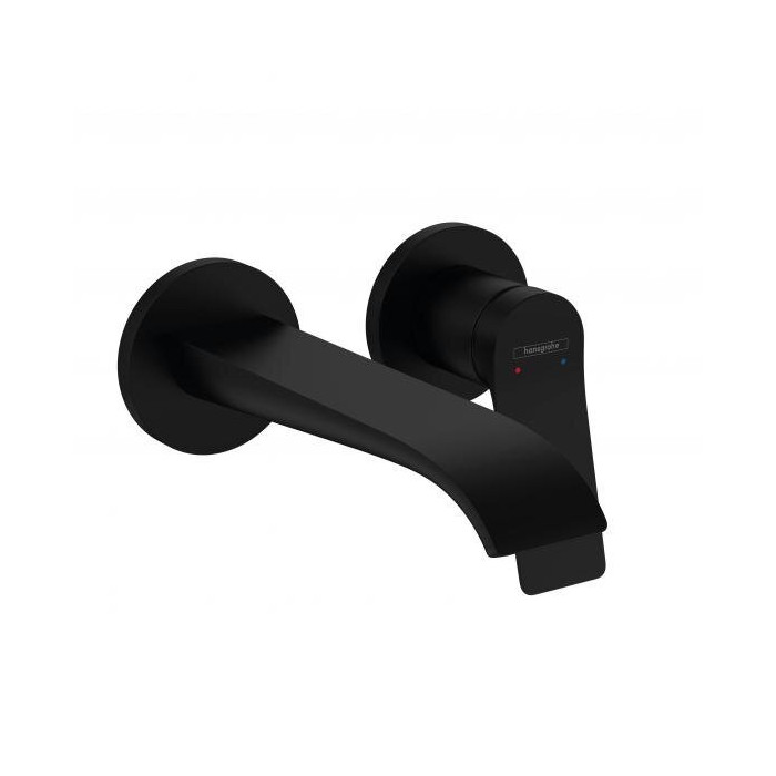 Valamu HANSGROHE Vivenis seinaseina sisse must-matt 19,2 cm, 75050670