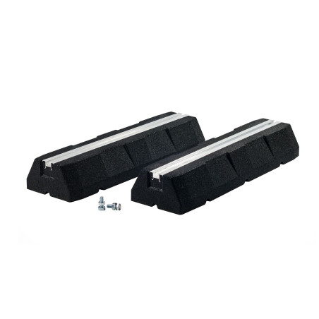 Stiprinājums melns uz līdzenas virsmas RODIGAS 600 mm, RB603