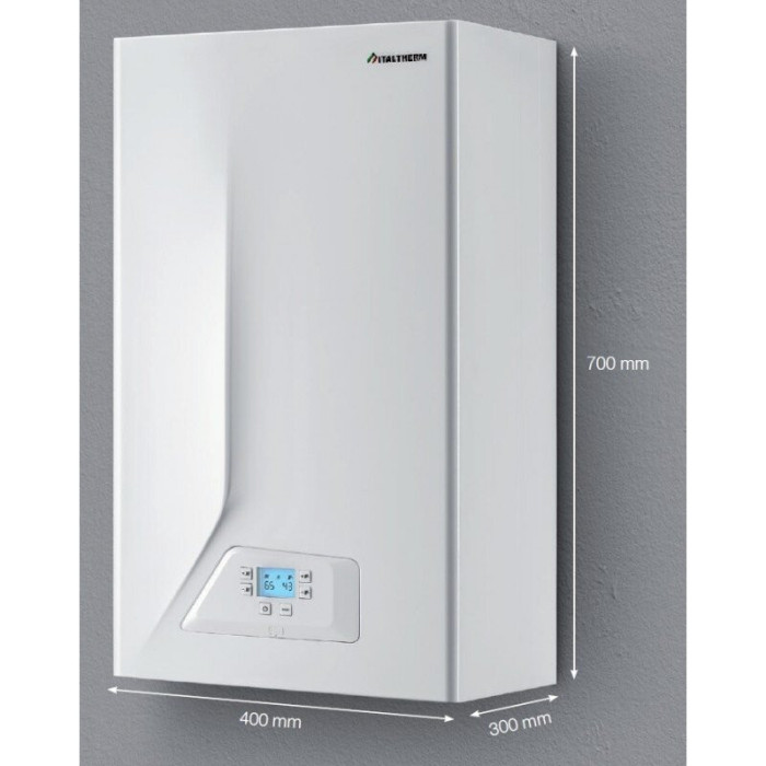 Газовый конденсационный котел ITALTHERM City Class KR-25 KR с возможностью подключения турникного водонагревателя