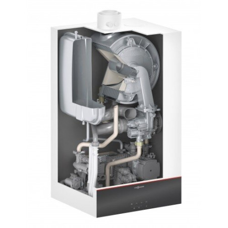 Газовый конденсационный котел VIESSMANN Vitodens 100-W, 3.2-25.0 кВт Kombi с мгновенной очисткой воды, Z022866