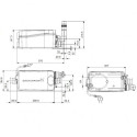 Sewage disposal station - pumping station GRUNDFOS Sololift2 D-2