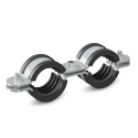 Metal holder double with noise cancellation insert NICZUK METALL 1/2"" (20-23 mm), M8