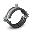 Metalinis laikiklis su dvigubu sriegiu ir triukšmo slopinimo įdėklu NICZUK METALL 1/4"" (13-16 mm), M8-M10