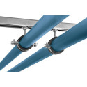 Metallist hoidik topeltkeerme ja mürasummutusvoodriga NICZUK METALL 1/4"" (13-16 mm), M8-M10