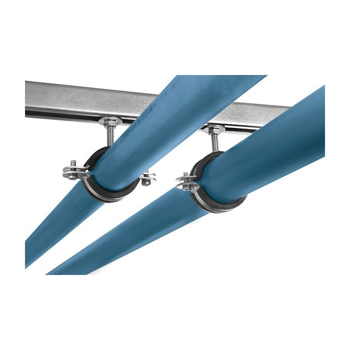 Metallist hoidik topeltkeerme ja mürasummutusvoodriga NICZUK METALL 1/4"" (13-16 mm), M8-M10