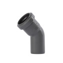 Sisemine reovee küünarnukk WAVIN Optima 40 x 45°, hall