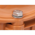 Drain check valve DN 200