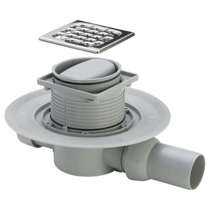 Рампа горизонтальная VIEGA с «сухим» сифоном