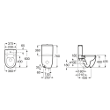Pastatomas vienetas ROCA Meridian Compact Rimless