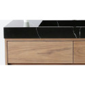 Praustuvas montuojamas ant baldo VITRAZ 1220 x 559 mm, juodo marmuro
